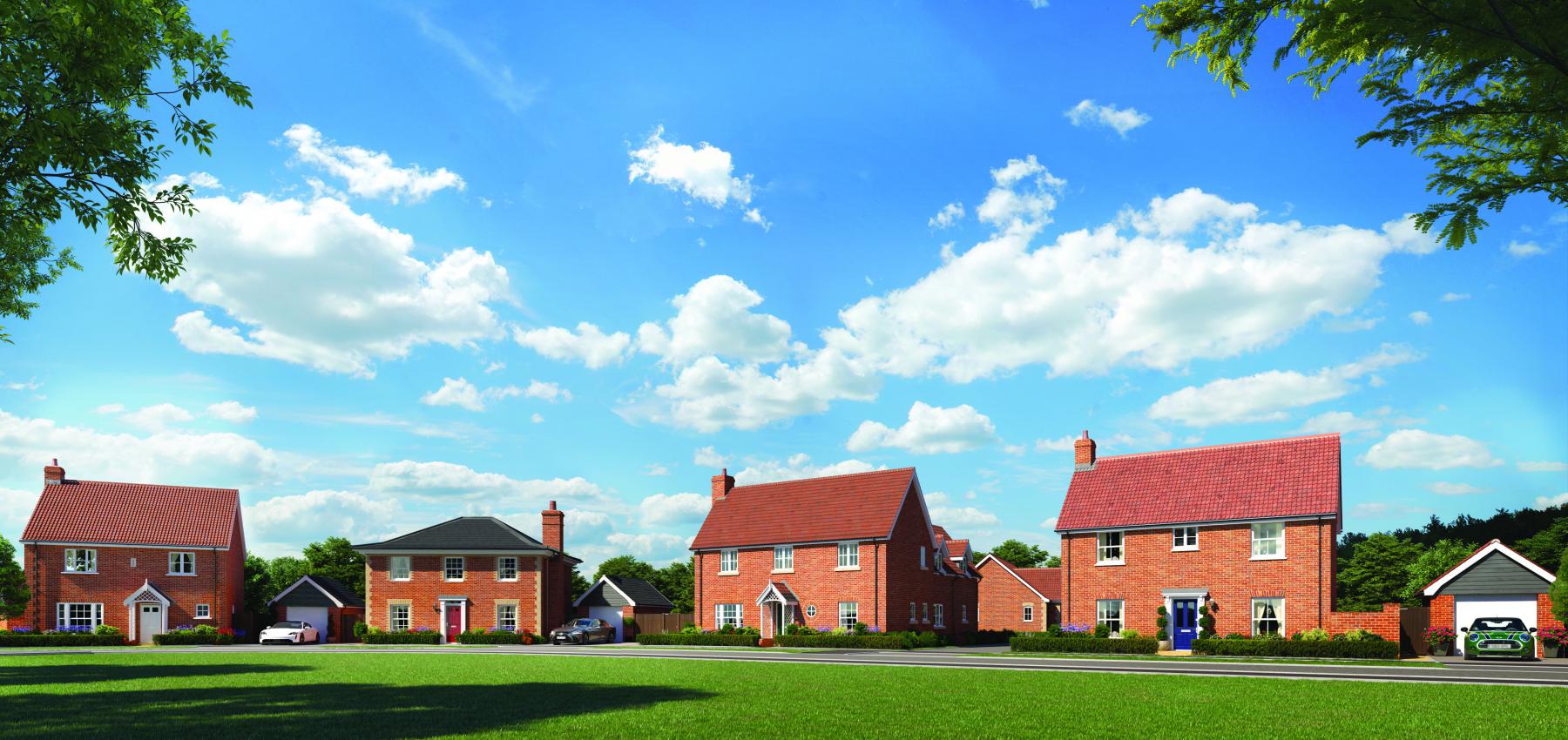 Show home launch at Blacksmiths Way, Laxfield - Denbury Homes