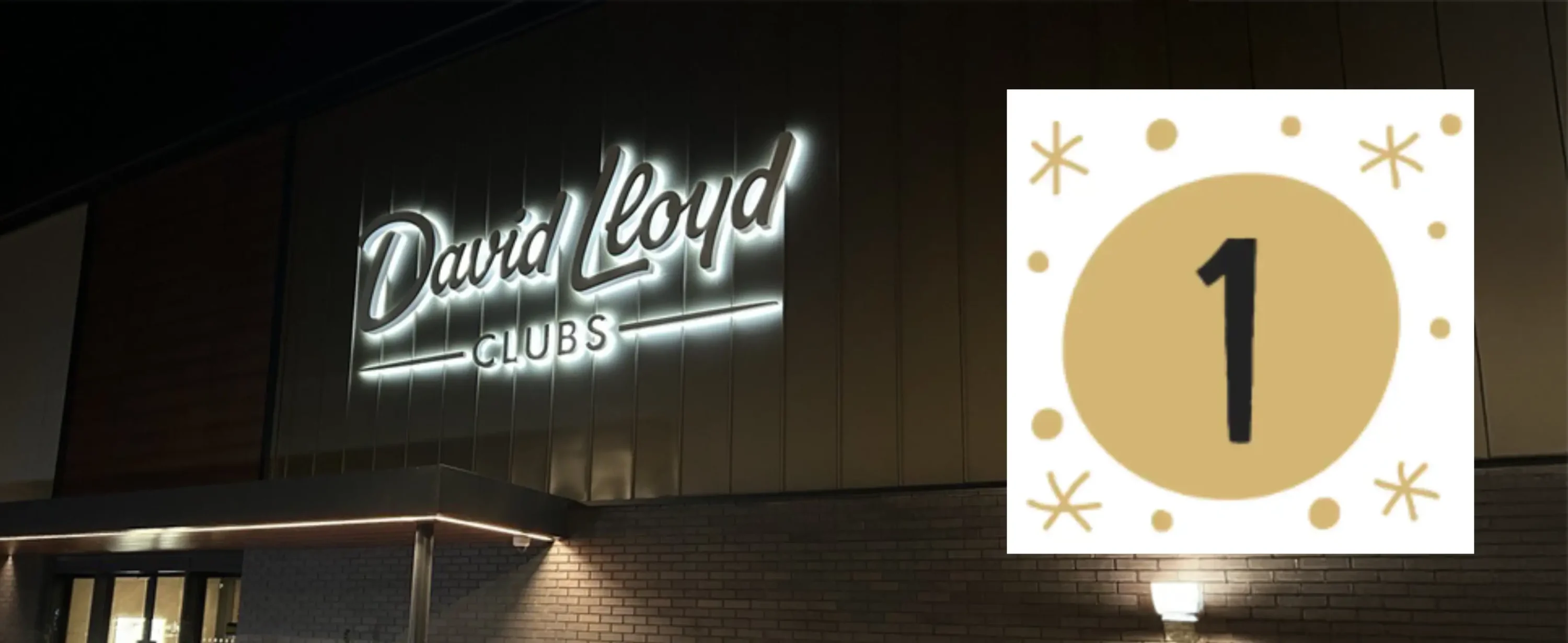 David Lloyd annual platinum membership for 2 graphic