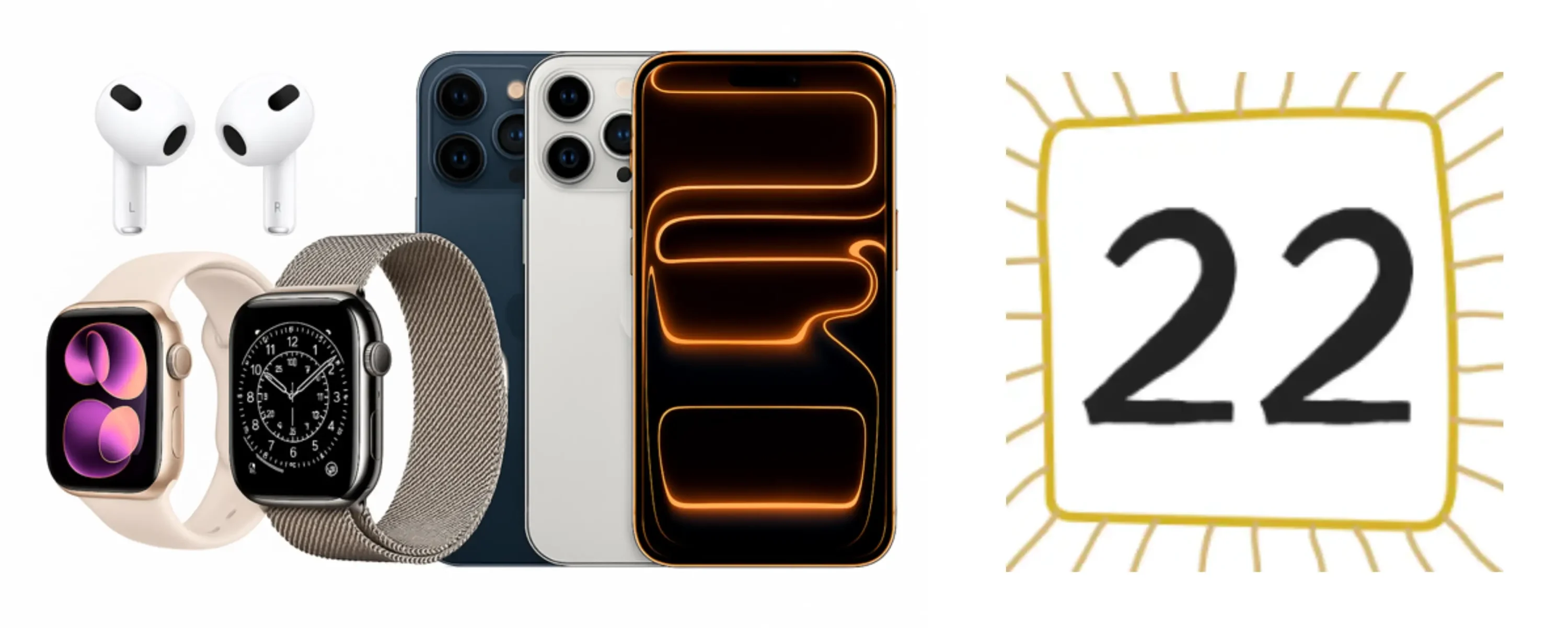 Apple bundle – worth £2,500 graphic