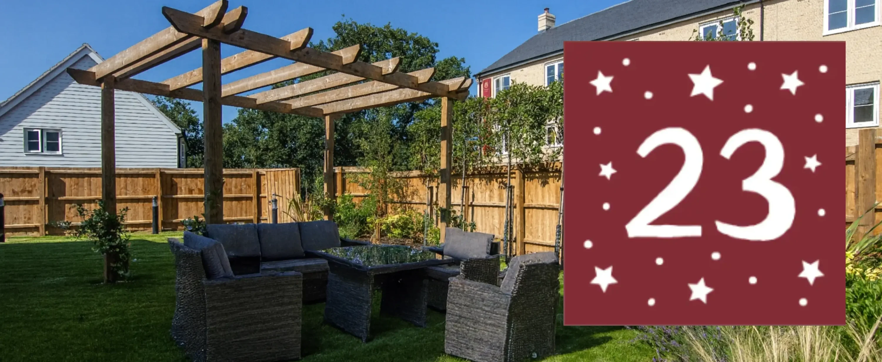 Outdoor furniture voucher worth £2,500 graphic